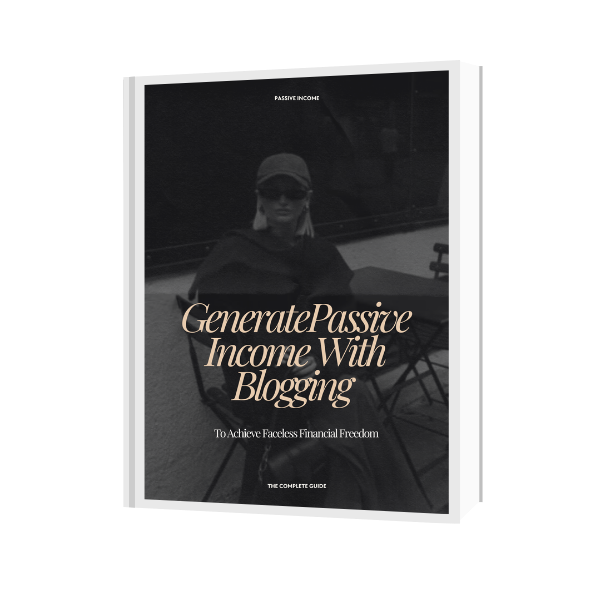 GeneratePassive Income With Blogging